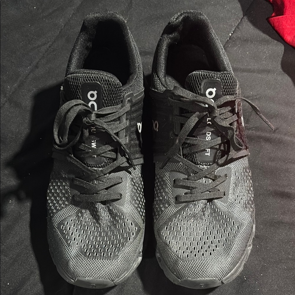 On Running Men's Black Shoes